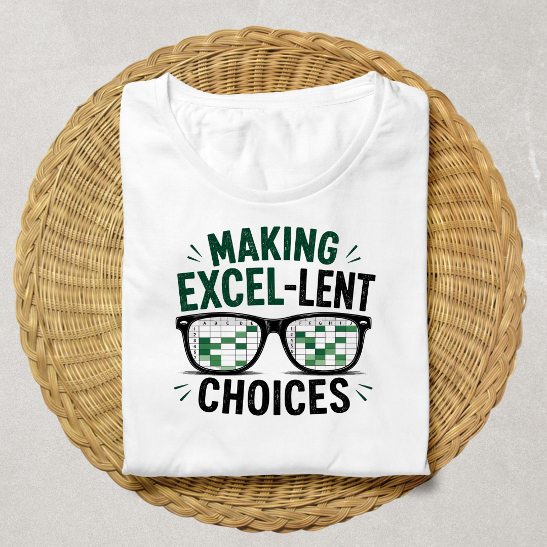 EXCEL-LENT Unisex Classic Crew T-Shirt