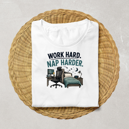 Nap Harder Unisex Classic Crew T-Shirt